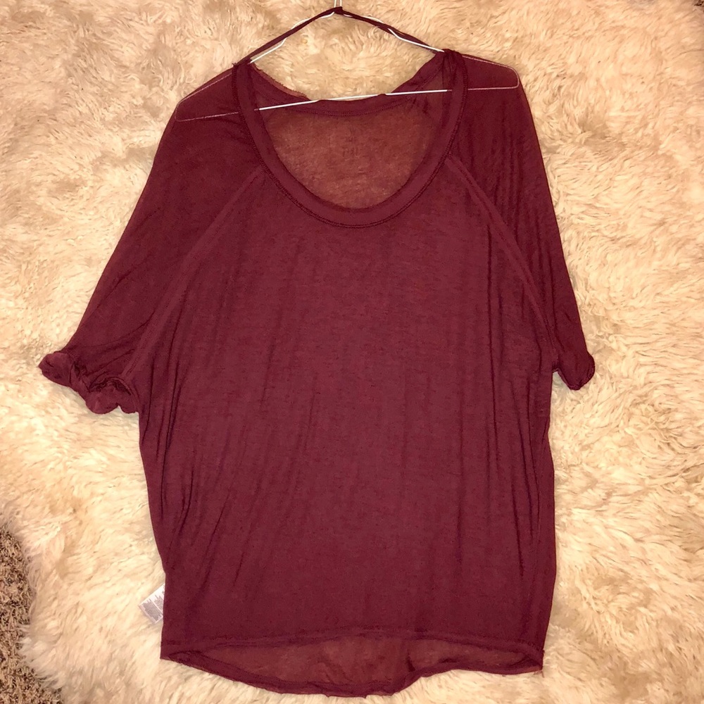 Free People Slouchy Shirt